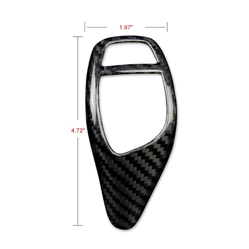 AIRSPEED Carbon Fiber Car Gear Shift Knob Cover Interior Trim for BMW F20 F21 F22 F23 F30 F32 F33 F34 F35 F36 F06 F12 F13 F25 F26 F15 F16 I8 Accessories - Image 2